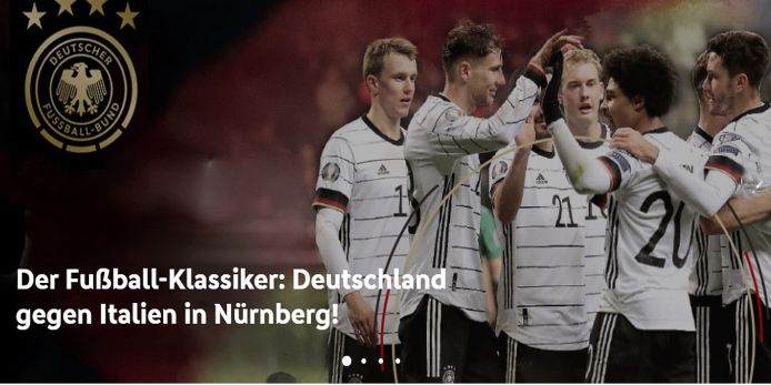 Am 31 Marz 2020 Trifft Die Deutsche Nationalmannschaft In Nurnberg Auf Italien Bfv