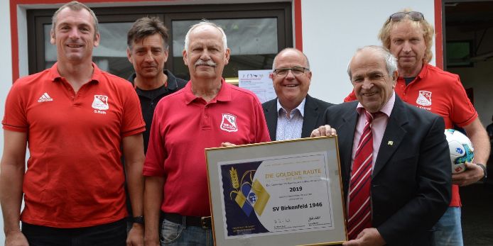 SV Birkenfeld Goldene Raute mit Ähre