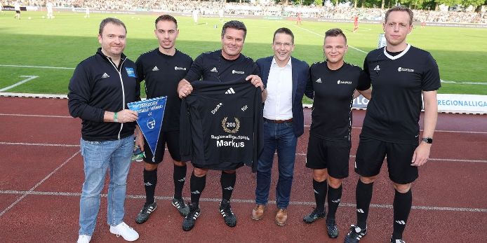 200. Regionalliga-Spiel für Markus Pflaum