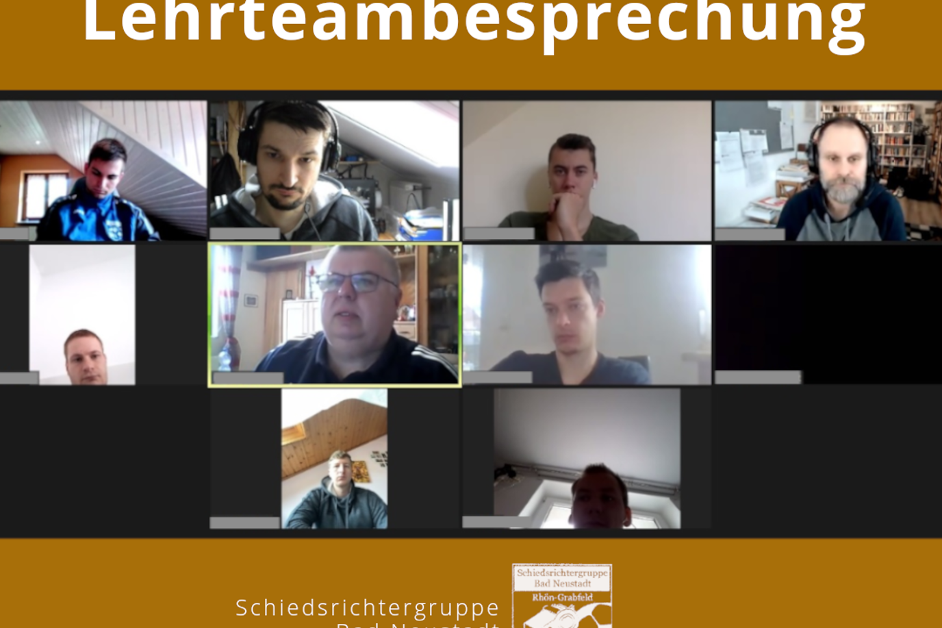 Lehrteambesprechung BFV