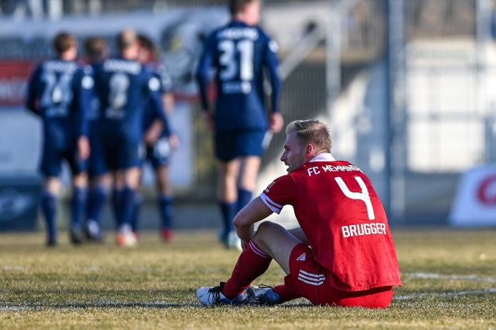Nicolai Brugger (FC Memmingen) enttäuscht