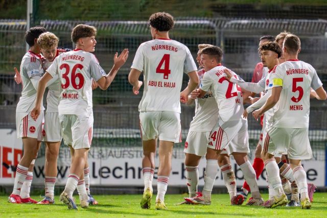 Jubel beim 1. FC Nürnberg II