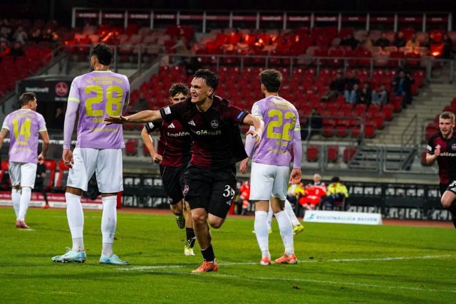 Jubel Joel Skowronek (1. FC Nürnberg II)