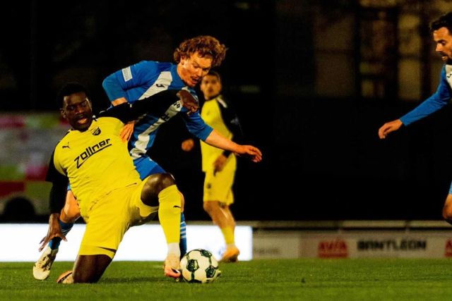 Spielszene FV Illertissen - DJK Vilzing