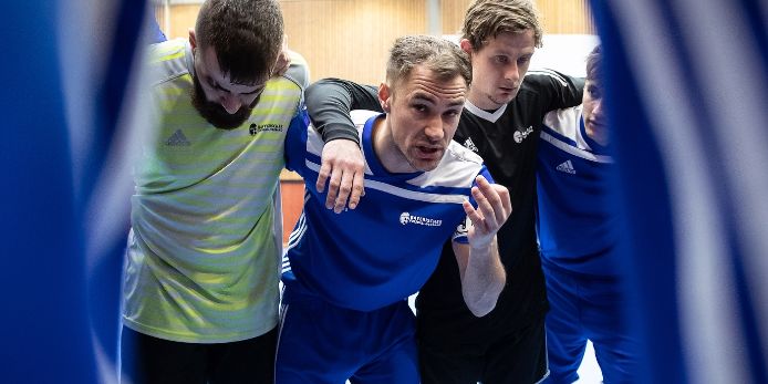Alexander Günter führte die BFV-Futsaler beim Landesauswahlturnier 2020 als Kapitän zum Titel.