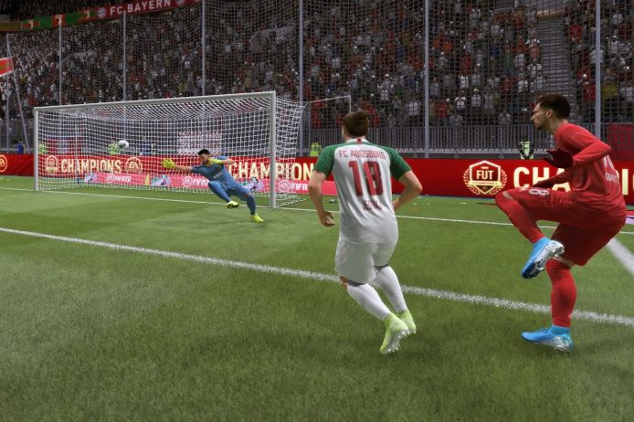 Spielszene bei FIFA 20 auf der Playstation 4