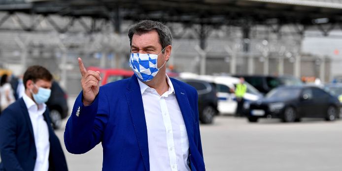 Söder: Bei 7-Tages-Inzidenz über 35 gilt Maskenpflicht für Zuschauer | BFV