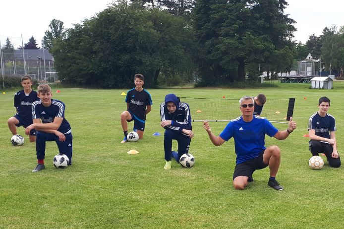 Training mit Abstand