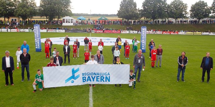 Eröffnungsfeier der Regionalliga Bayern 2021/22