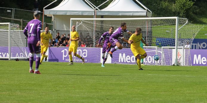 Der SV Ostermünchen im Testspiel gegen den AC Florenz.