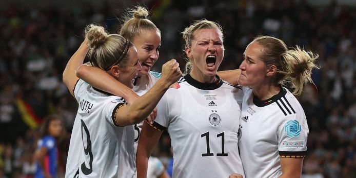 Deutscher Jubel: Die DFB-Frauen stehen im EM-Finale.
