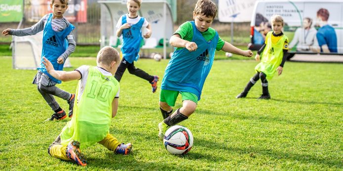 Spielszene an einem DFB-Stützpunkt