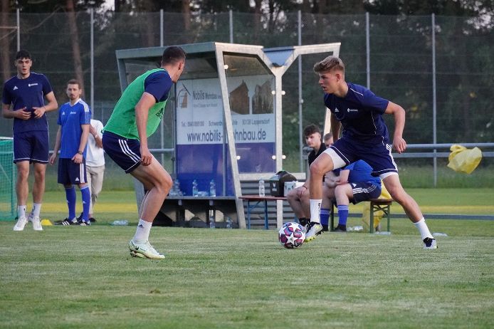 Spielszene Training Regions' Cup in Hainsacker
