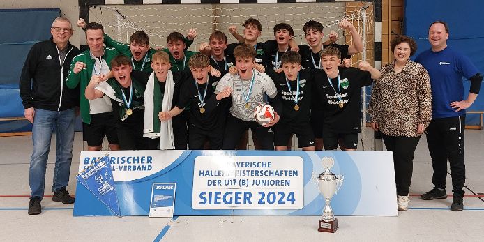 JFG GW Frankenwald gewinnt Bayerische Hallenmeisterschaft der U17-Junioren