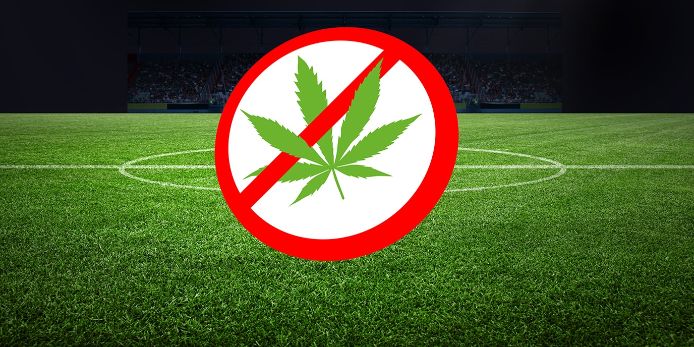 Cannabis-Verbot auf dem Sportgelände.