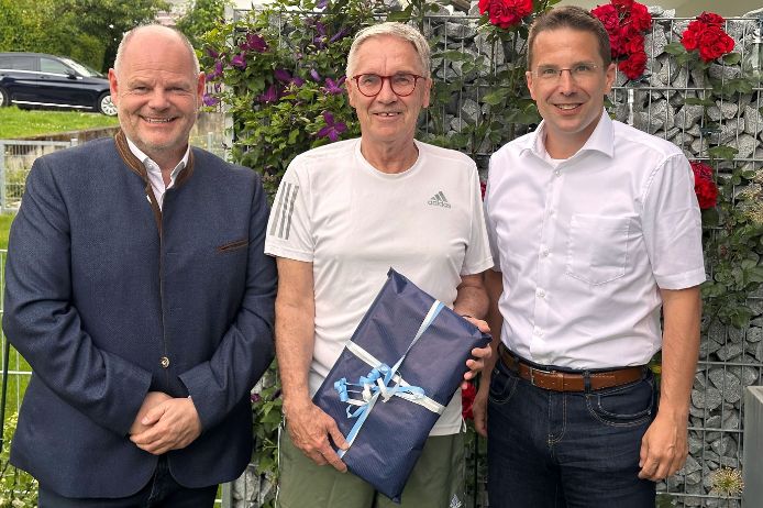 Günther Hubert feiert seinen 75. Geburtstag