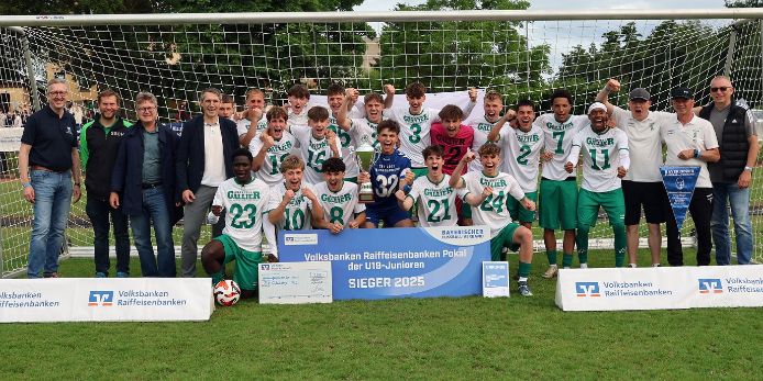 Der TSV Großbardorf hat den Volksbanken Raiffeisenbanken-Pokal der U19-Junioren gewonnen.