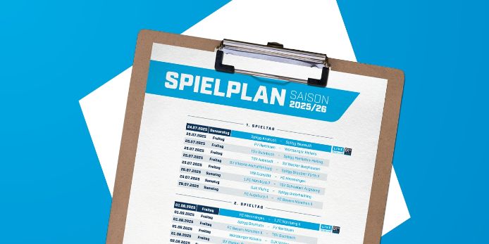 Spielplan 2025/26 Regionalliga Bayern