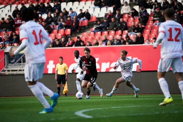 Spielszene 1. FC Nürnberg II - FC Bayern München II