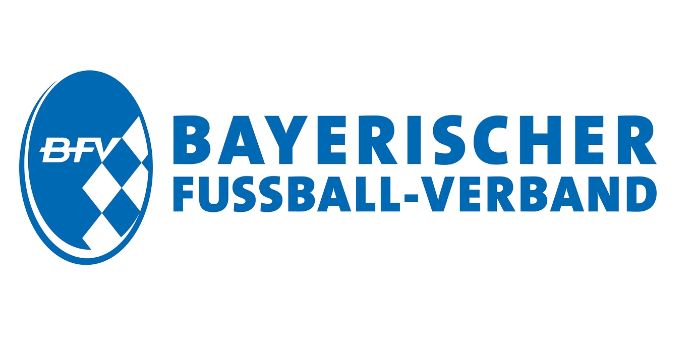 Das offizielle Logo des Bayerischen Fußball-Verbandes in Positiv