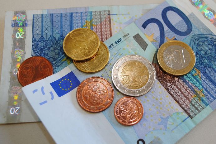 Feature Geld Münzen Finanzen