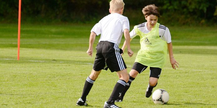 Zweikampfszene im Training